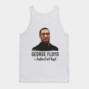 Memory George Floyd Justice For Floyd Black Lives Matter Tank Top